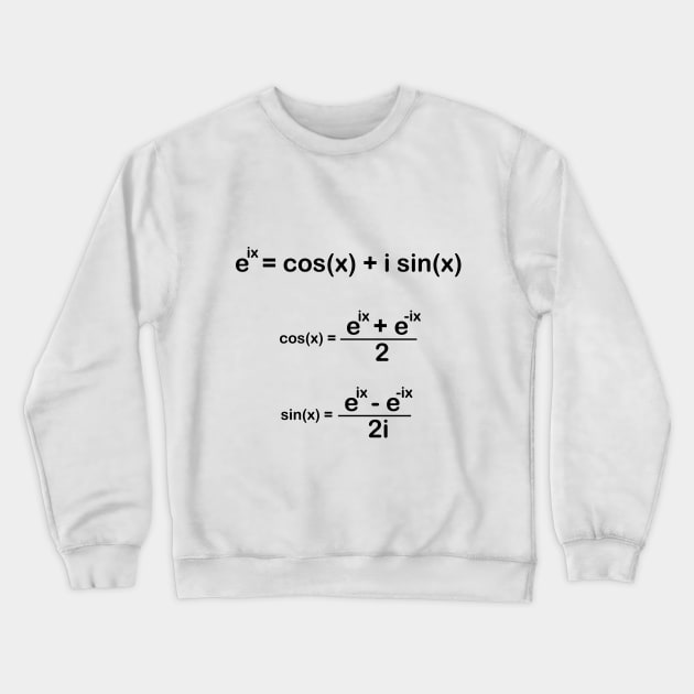 euler's formula Crewneck Sweatshirt by samzizou